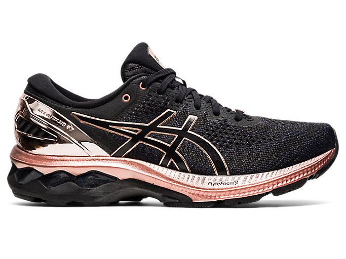 Asics GEL-KAYANO 27 Ženske Tenisice Crne Roze Zlatne | ZVRJ4211