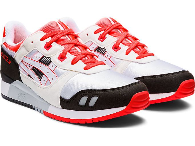 Asics GEL-Lyte III Muške Tenisice Bijele Koraljne | CKXB0239