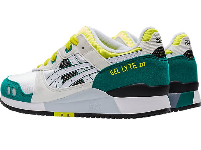 Asics GEL-Lyte III Ženske Tenisice Bijele Žute | FCRF3691