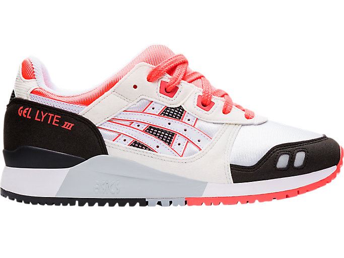 Asics GEL-Lyte III Ženske Tenisice Bijele Koraljne | KOJA5359