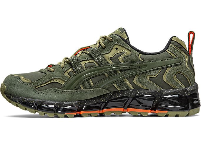 Asics GEL-NANDI 360 Muške Tenisice Maslinasto Zelene Maslinasto Zelene | ZFPS6694