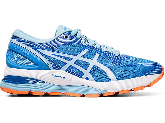 Asics GEL-NIMBUS 21 Ženske Tenisice Plave Crne | KDDS2510