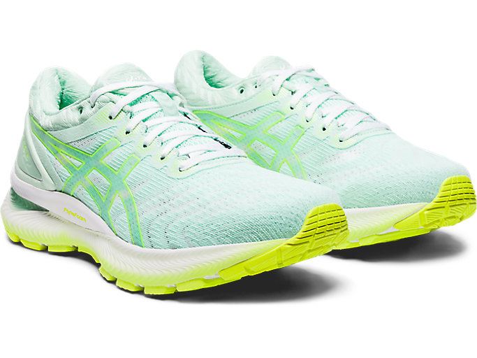 Asics GEL-NIMBUS 22 MODERN TOKYO Ženske Tenisice Menta Žute | FEAI0318