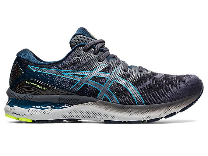 Asics GEL-NIMBUS 23 (4E) Muške Tenisice Sive Svijetlo Tirkizne | VSHB5291