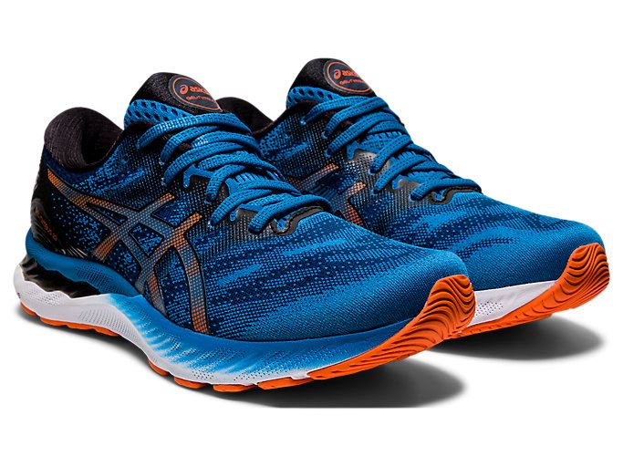 Asics GEL-NIMBUS 23 Muške Tenisice Plave Crne | FNQB2795