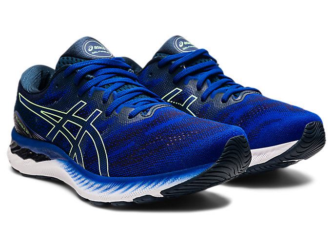 Asics GEL-NIMBUS 23 Muške Tenisice Plave Svijetlo Zelene | SUJC3381