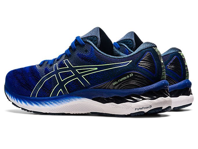 Asics GEL-NIMBUS 23 Muške Tenisice Plave Svijetlo Zelene | SUJC3381