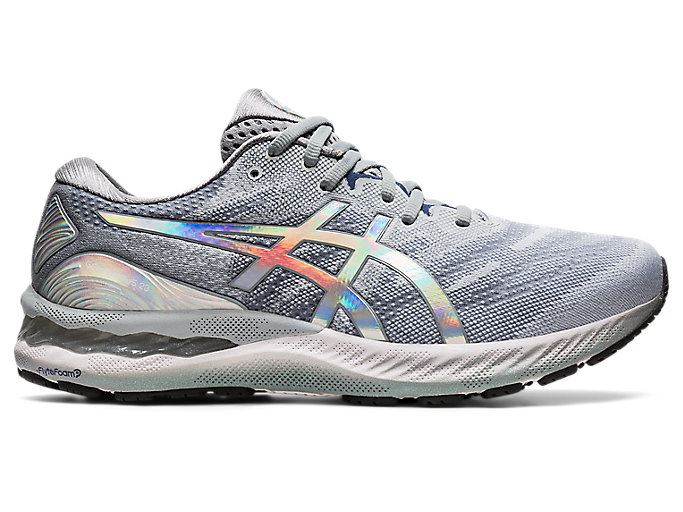 Asics GEL-NIMBUS 23 PLATINUM Muške Tenisice Sive Bijele | KOBR6115