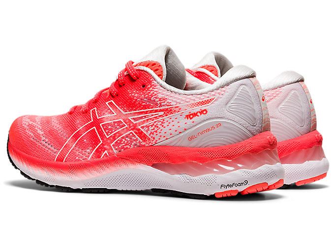 Asics GEL-NIMBUS 23 TOKYO Ženske Tenisice Narančaste Crvene Bijele | AHKY8316