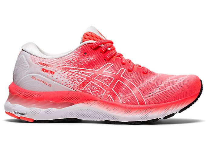 Asics GEL-NIMBUS 23 TOKYO Ženske Tenisice Narančaste Crvene Bijele | AHKY8316