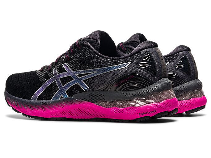 Asics GEL-NIMBUS 23 Ženske Tenisice Crne Srebrne | BPWX9251