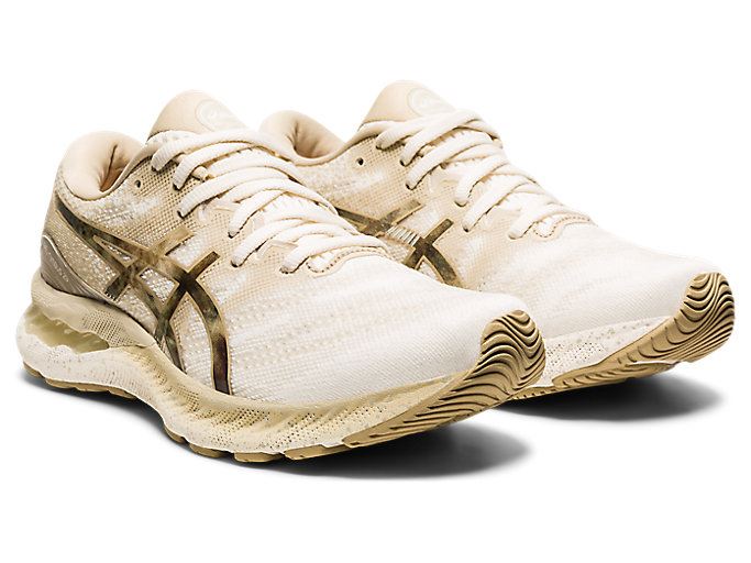 Asics GEL-NIMBUS 23 Ženske Tenisice Krem | IHEZ8884