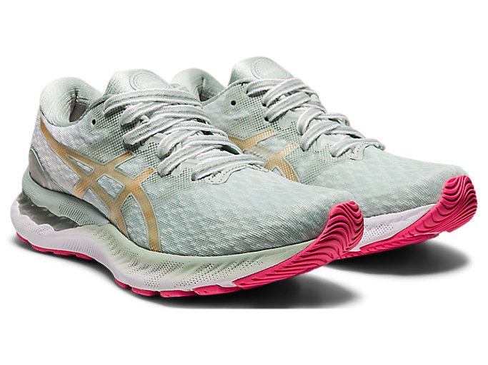 Asics GEL-NIMBUS 23 Ženske Tenisice Lichen Rock / Champagne | ACRO2071