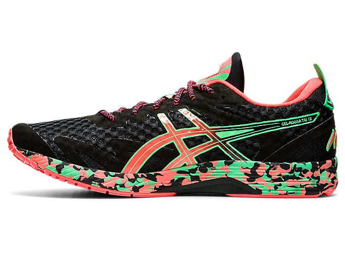 Asics GEL-NOOSA TRI 12 Muške Tenisice Crne Koraljne | UISS4944