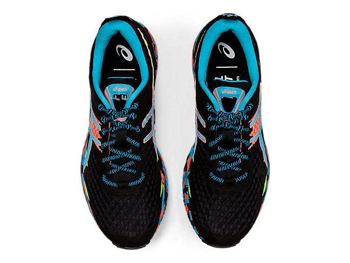 Asics GEL-NOOSA TRI 12 Ženske Tenisice Crne Svijetlo Tirkizne | DDJB7740