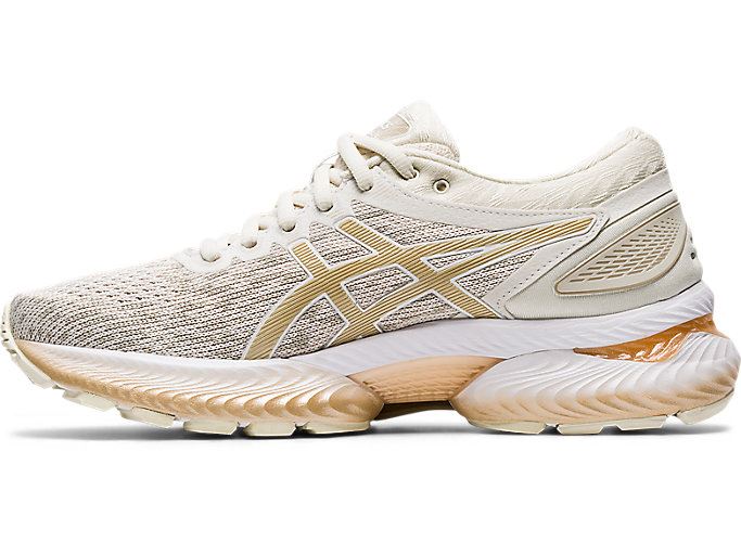 Asics GEL-Nimbus 22 Knit Ženske Tenisice Birch / Champagne | HCTY6188