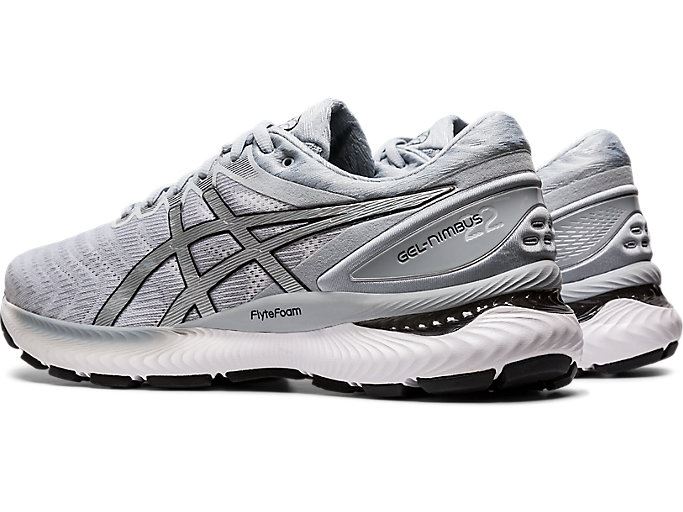 Asics GEL-Nimbus 22 Muške Tenisice Bijele Srebrne | RSFZ4823