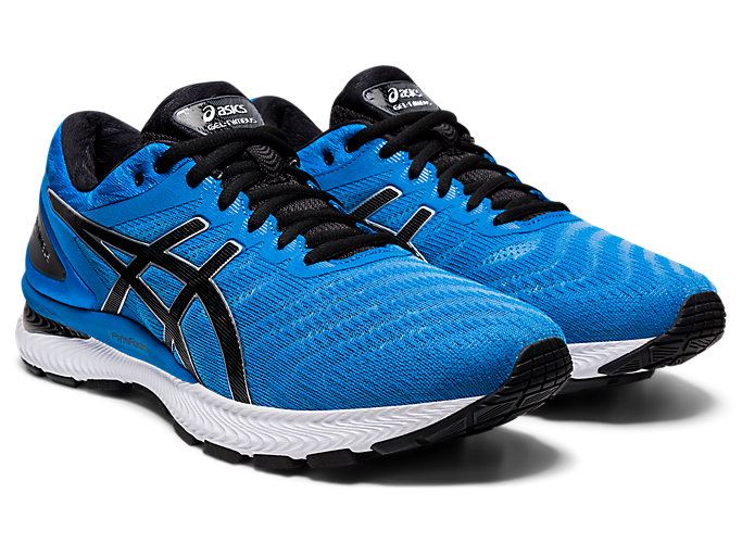 Asics GEL-Nimbus 22 Muške Tenisice Plave Crne | PSJM4330