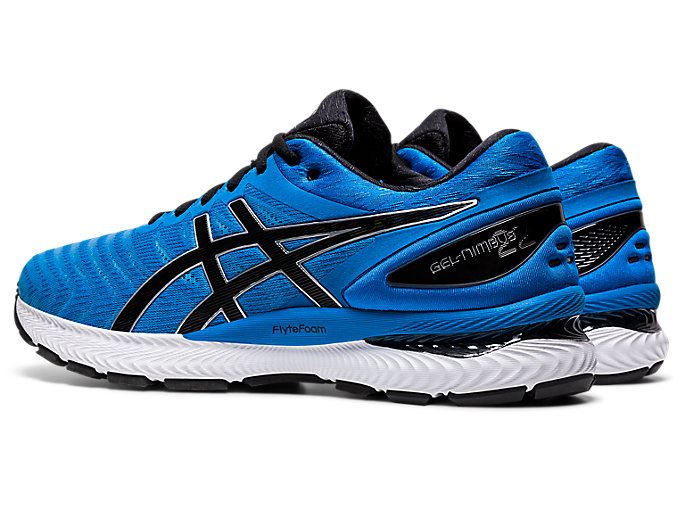 Asics GEL-Nimbus 22 Muške Tenisice Plave Crne | PSJM4330