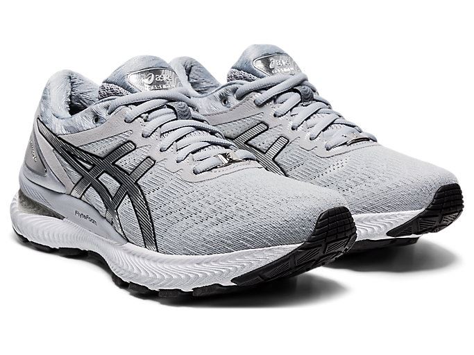 Asics GEL-Nimbus 22 Platinum Ženske Tenisice Sive Srebrne | EGVS6814