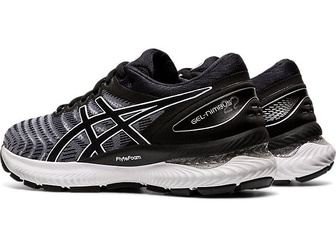 Asics GEL-Nimbus 22 Ženske Tenisice Bijele Crne | JJWA1338