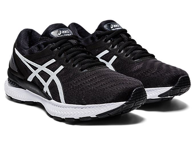 Asics GEL-Nimbus 22 Ženske Tenisice Crne Bijele | EMNY1107