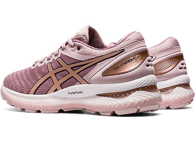 Asics GEL-Nimbus 22 Ženske Tenisice Roze Roze Zlatne | ORSW5907