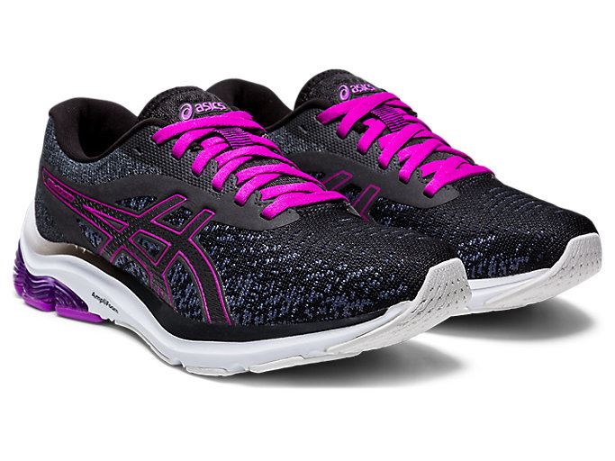 Asics GEL-PULSE 12 Knit Ženske Tenisice Tamno Sive Tamno Sive | OPPU0916