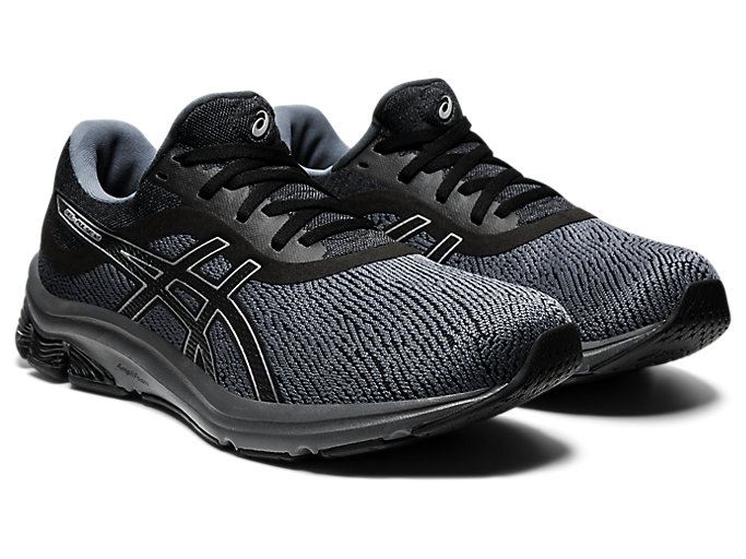 Asics GEL-PULSE 12 MONO-SOCK Muške Tenisice Crne Crne | FJJZ2528