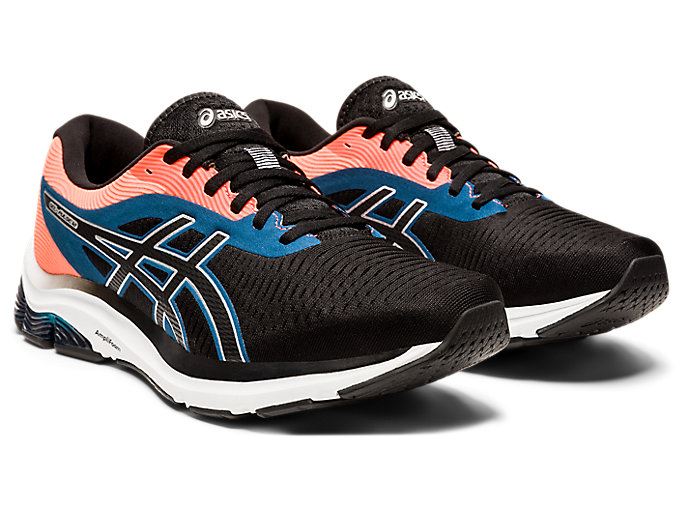 Asics GEL-PULSE 12 Muške Tenisice Crne Srebrne | GHXQ0340