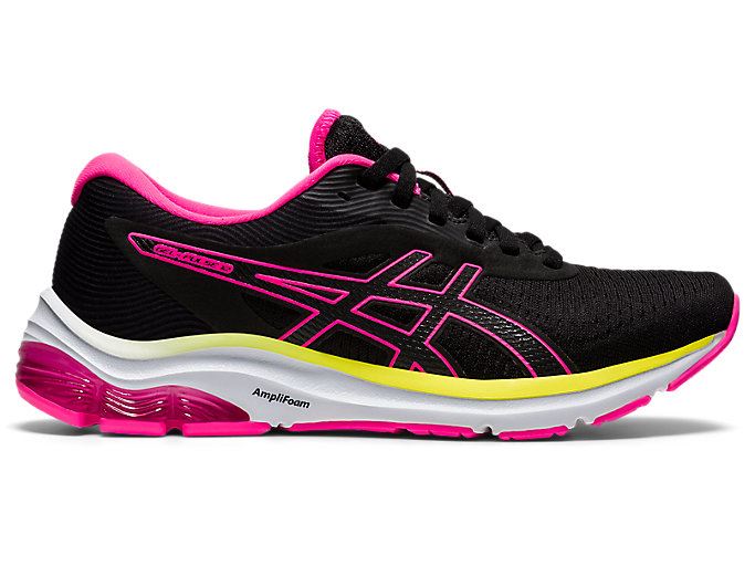 Asics GEL-PULSE 12 Ženske Tenisice Crne Roze | RZLS3153