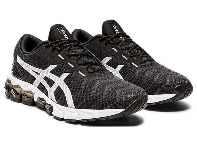 Asics GEL-QUANTUM 180 5 Ženske Tenisice Crne Bijele | CXNB2450