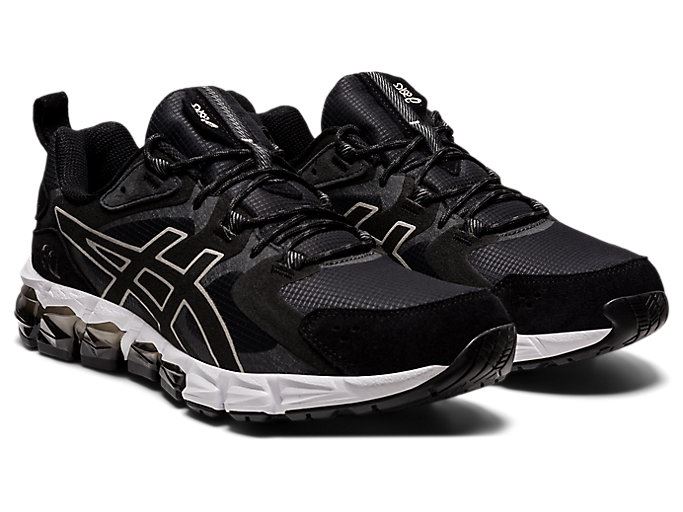 Asics GEL-QUANTUM 180 Muške Tenisice Crne Tamno Sive | MYIM0823