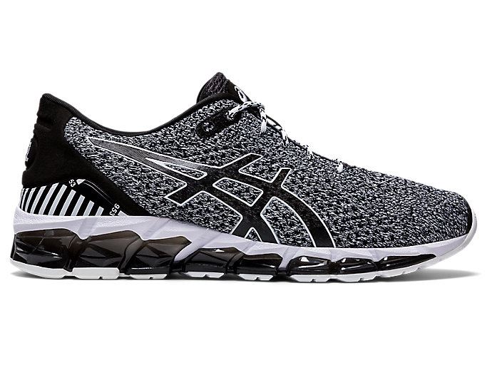 Asics GEL-QUANTUM 360 5 KNIT Muške Tenisice Crne Bijele | RUKL7197