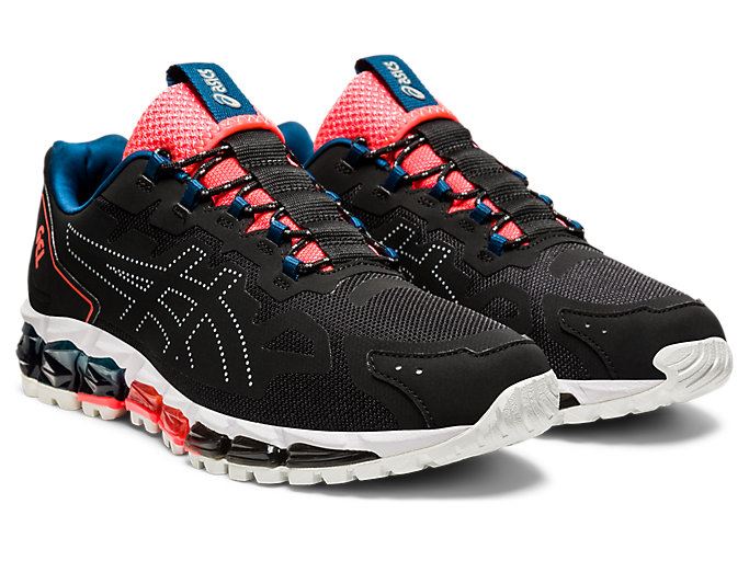 Asics GEL-QUANTUM 360 6 Muške Tenisice Crne Plave | LHRB0663