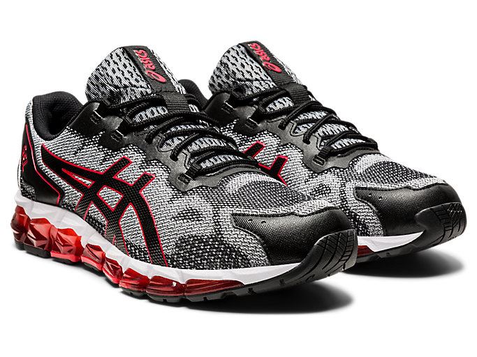 Asics GEL-QUANTUM 360 6 Muške Tenisice Crne Crvene | UFMO3611