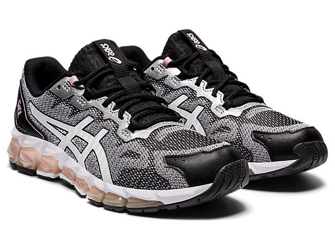 Asics GEL-QUANTUM 360 6 Ženske Tenisice Crne Bijele | ODDJ2647