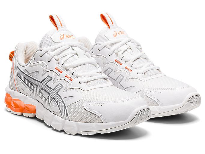 Asics GEL-QUANTUM 90 3 Ženske Tenisice Bijele Narančaste | YKUR9072