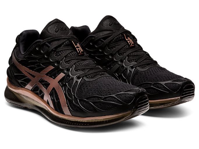 Asics GEL-QUANTUM INFINITY 2 Ženske Tenisice Crne Roze Zlatne | FLIS3049