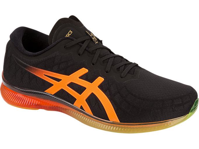 Asics GEL-QUANTUM INFINITY Muške Tenisice Crne Narančaste | ITGJ9247