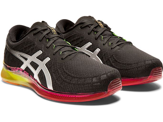 Asics GEL-QUANTUM INFINITY Ženske Tenisice Crne Srebrne | PYUX9356