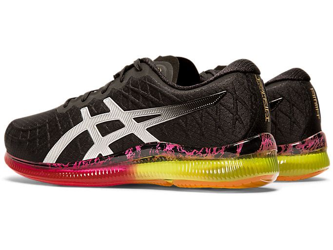 Asics GEL-QUANTUM INFINITY Ženske Tenisice Crne Srebrne | PYUX9356