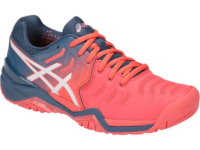 Asics GEL-RESOLUTION 7 Ženske Tenisice Bijele | YKZW4802