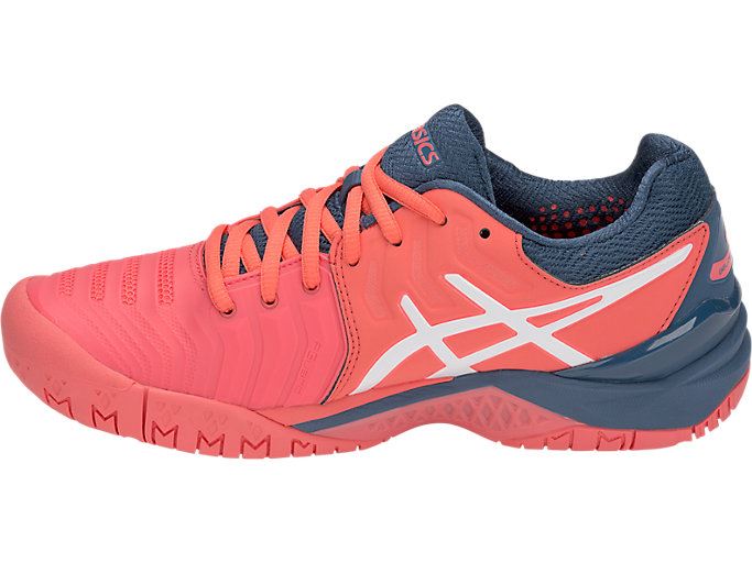 Asics GEL-RESOLUTION 7 Ženske Tenisice Bijele | YKZW4802