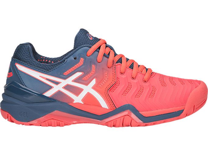 Asics GEL-RESOLUTION 7 Ženske Tenisice Bijele | YKZW4802