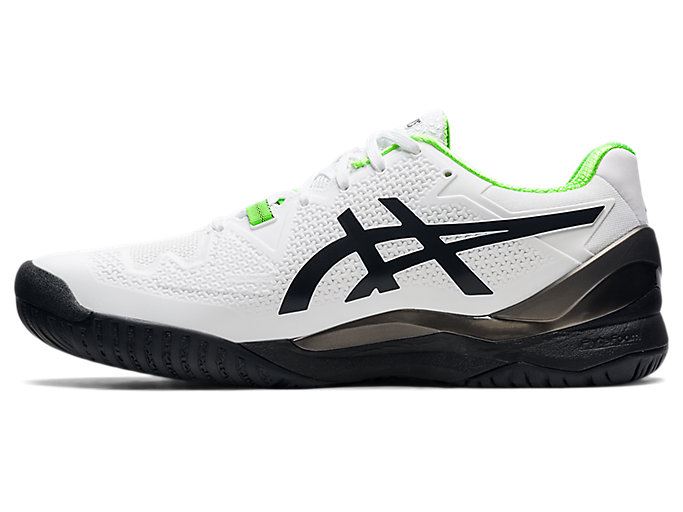 Asics GEL-RESOLUTION 8 (2E) Muške Tenisice Bijele Zelene | MVBJ1036