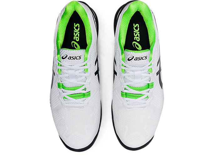 Asics GEL-RESOLUTION 8 (2E) Muške Tenisice Bijele Zelene | MVBJ1036