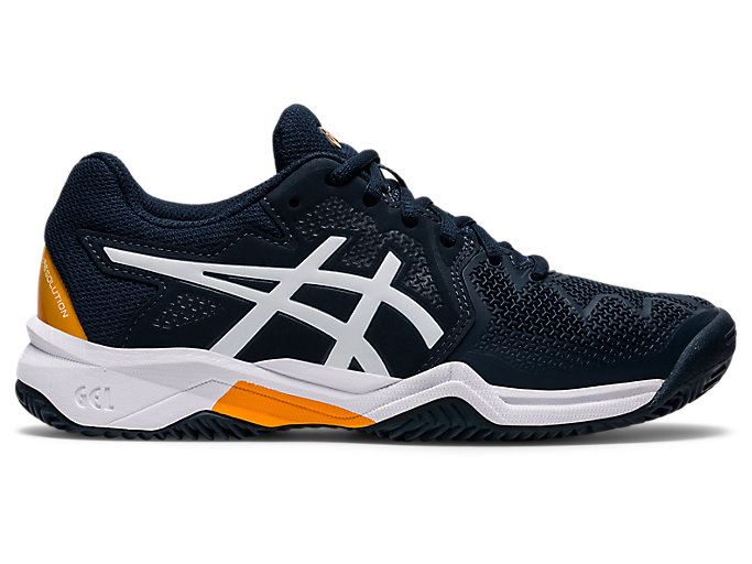 Asics GEL-RESOLUTION 8 CLAY GS Dječje Tenisice Plave Bijele | DSLK9301