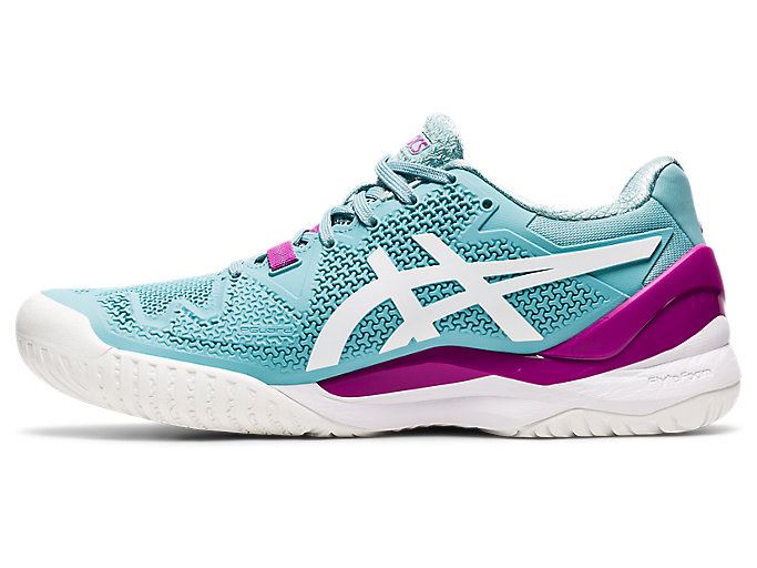 Asics GEL-RESOLUTION 8 (D) Ženske Tenisice Plave Bijele | TOBM1342