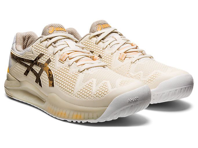 Asics GEL-RESOLUTION 8 L.E. Muške Tenisice Krem | OXWH5156